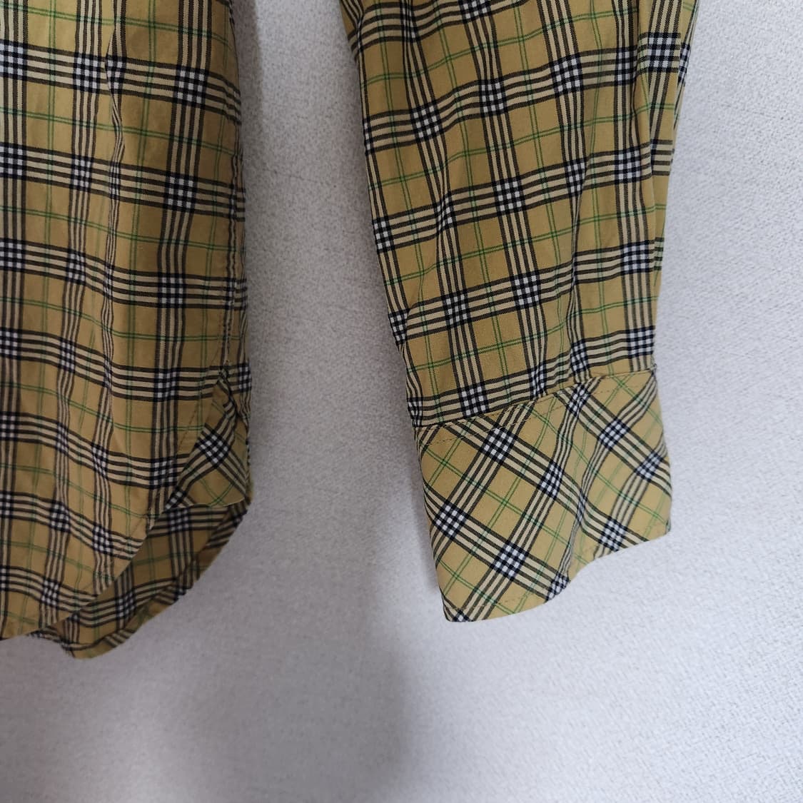 헤지스 체크 남방 여95 상품이미지5