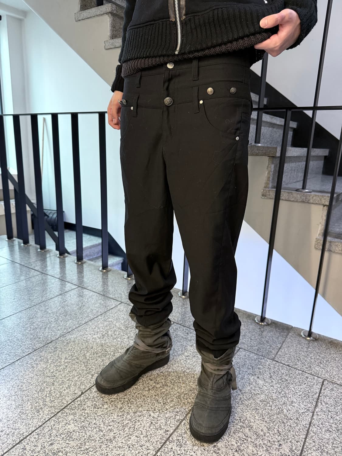 double waist slacks 상품이미지2