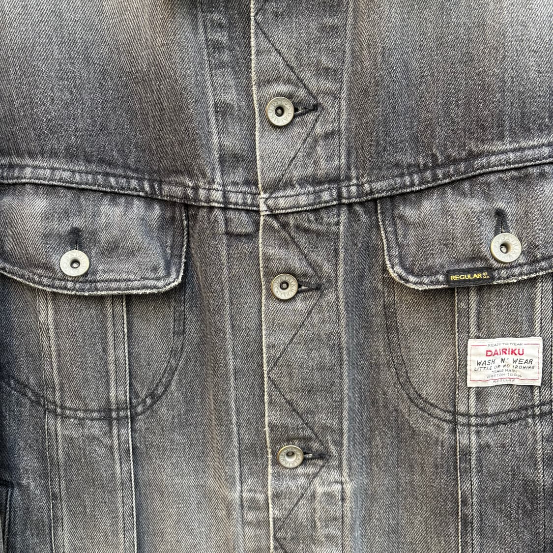 22ss 다이리쿠 데미지 데님 자켓 상품이미지3