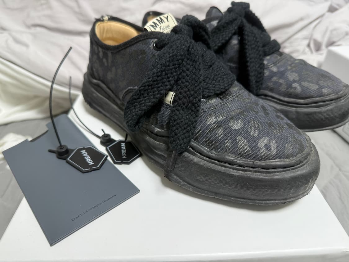 메종 미하라 야스히로 베이키 og 레오파드 블랙 40 상품이미지1