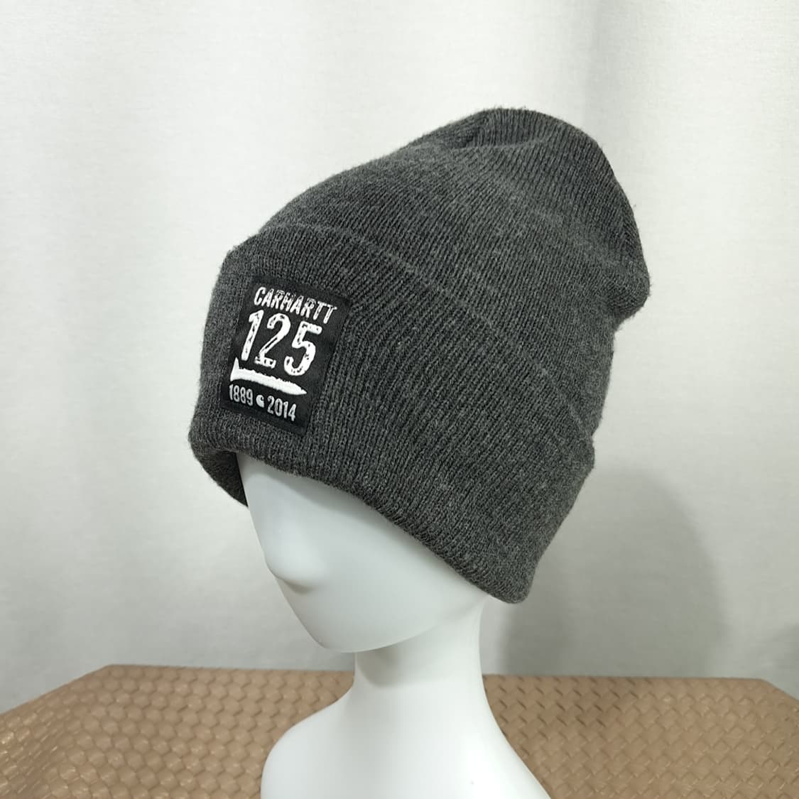 칼하트 미국판 125주년 에디션 듀얼 로고 패치 니트 비니 P2021 상품이미지2