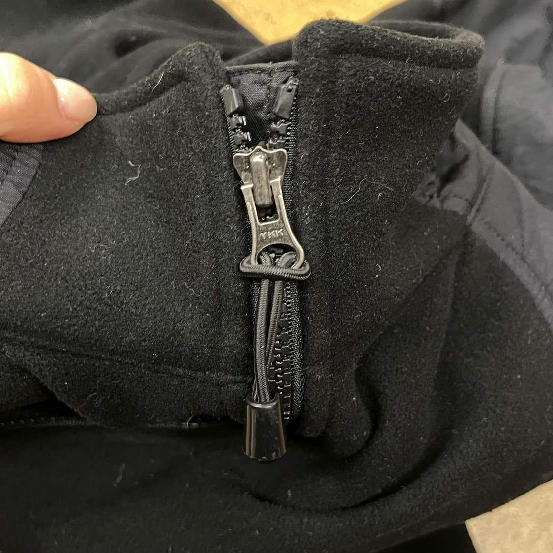 [정품/XL] 노스페이스 블랙 플리스 자켓 b15 상품이미지7