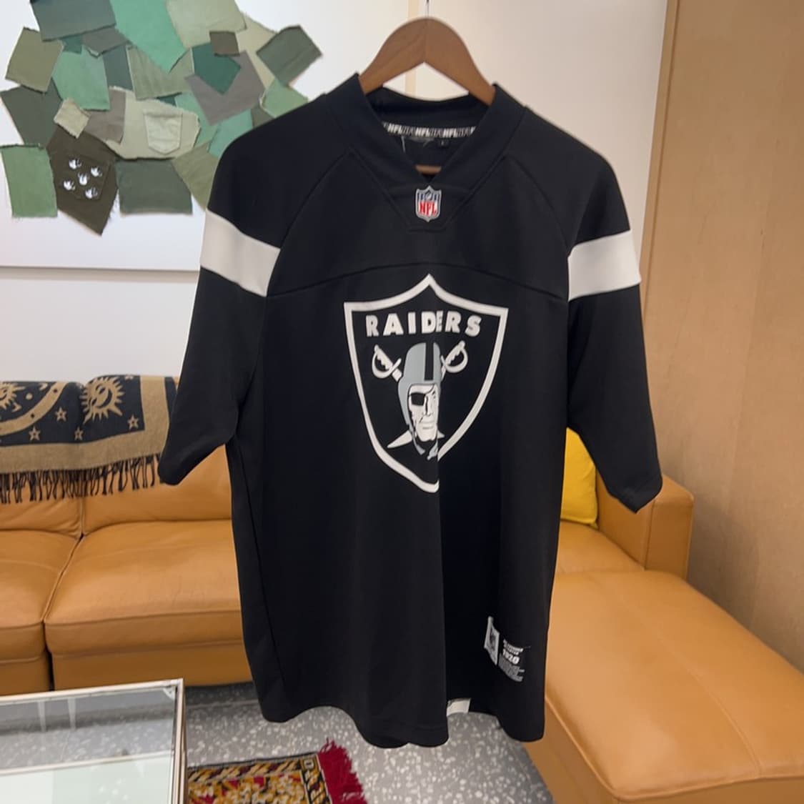 NFL 오클랜드 레이더스 져지 반팔티 105 C04778  상품이미지1