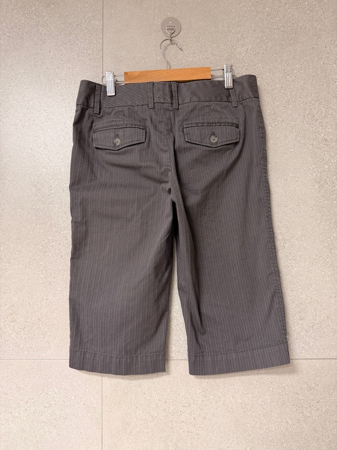 갭 스트라이프 6부 여자 카프리 반바지 6사이즈 상품이미지2