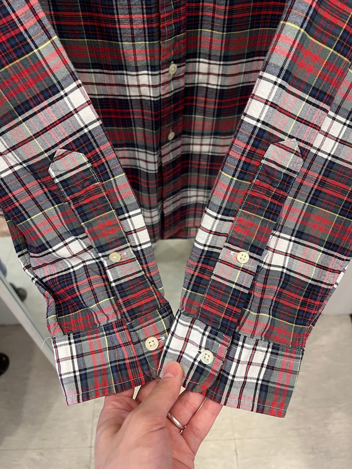 Polo ralph lauren 폴로 랄프로렌 마드라스 체크 셔츠 상품이미지4