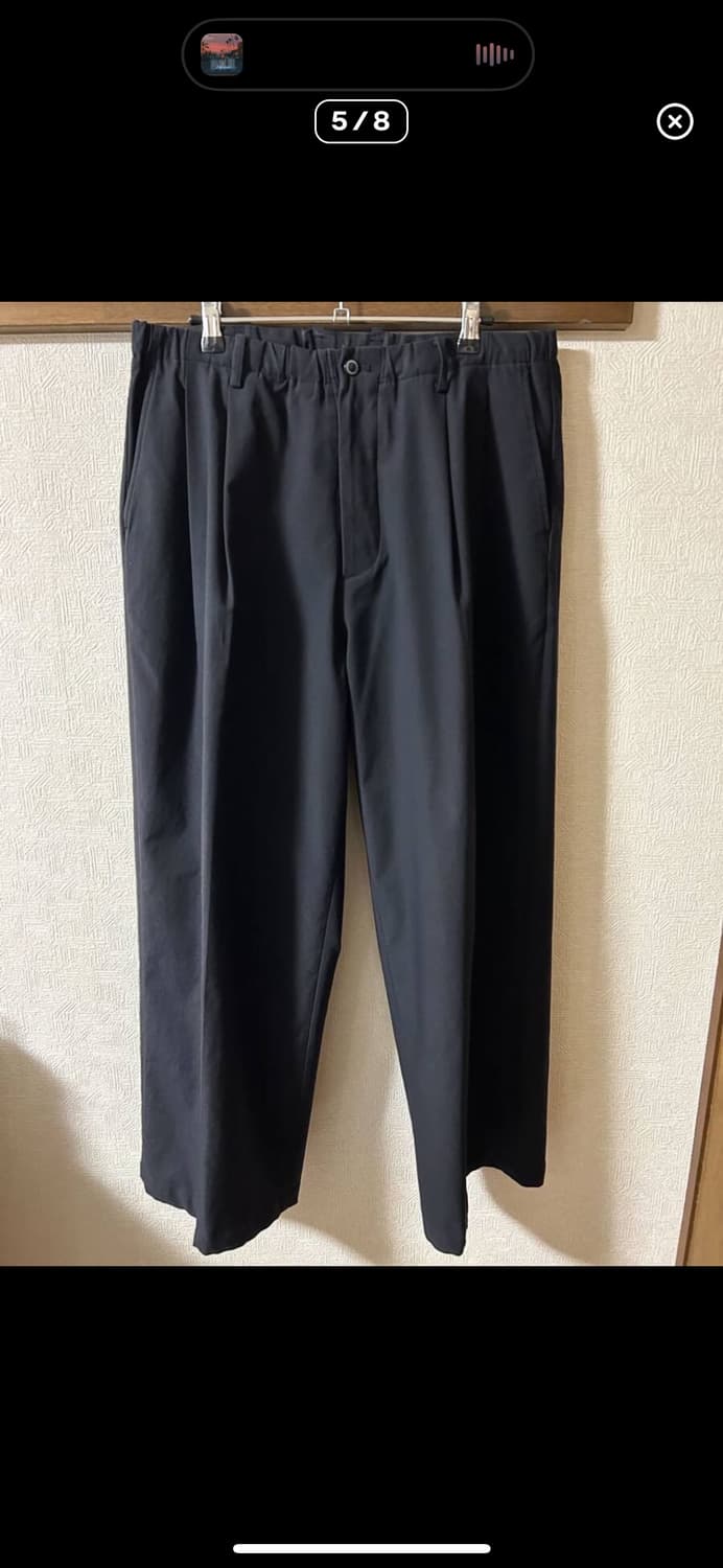 요코사카모토 투턱 와이드 치노 상품이미지5