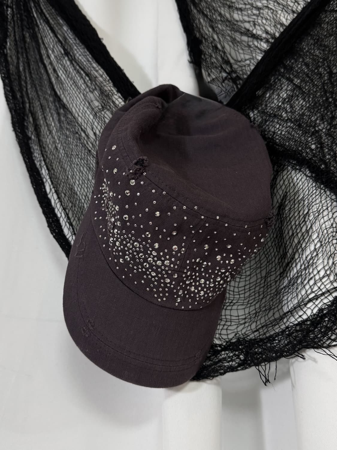 purple cubic cap 상품이미지1