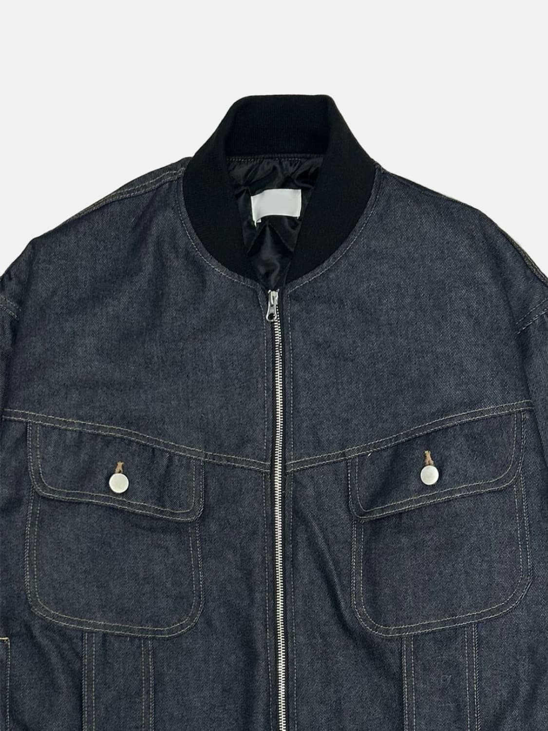 데님 자켓 패딩 L 상품이미지4