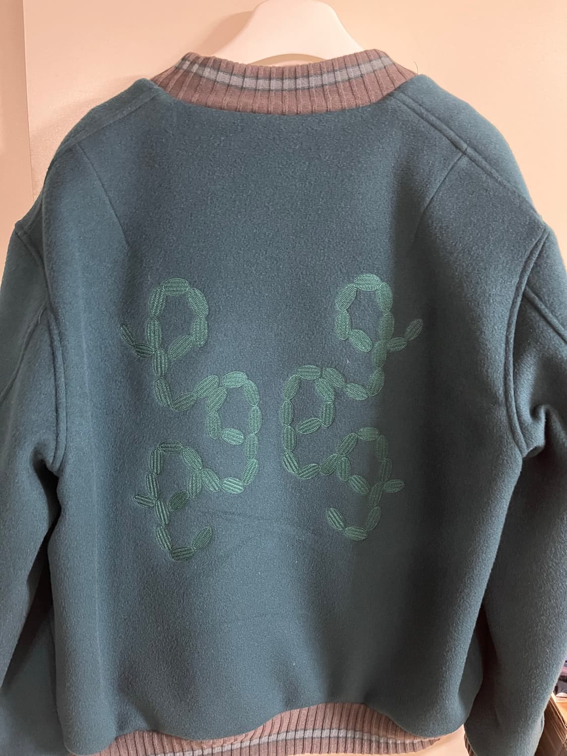 999휴머니티 헤비 울 블루종 상품이미지3