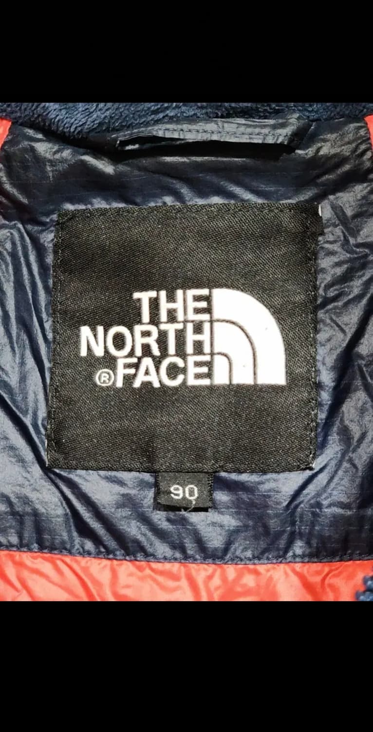 (95) 노스페이스 오리털 롱패딩 점퍼 네이비 다운코트 후드탈부착  상품이미지3
