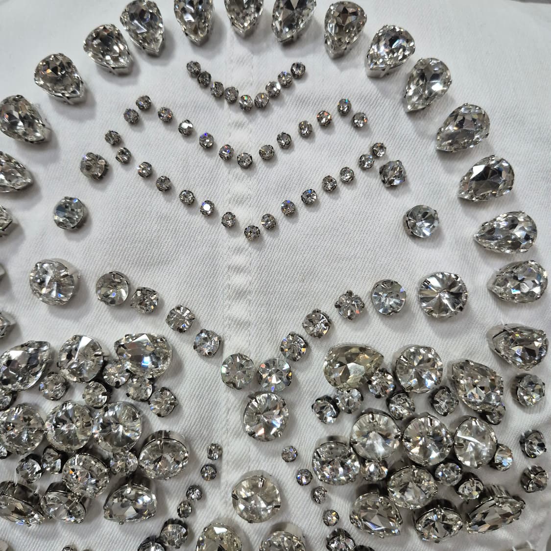 필립플레인 정품 큐빅 스컬 데님자켓 상품이미지5