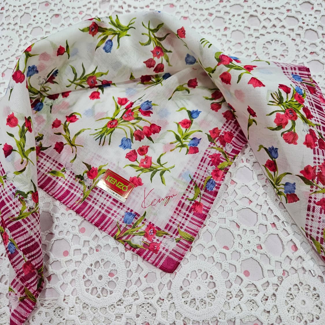 입생로랑/로라애슐리/겐조  손수건 상품이미지7