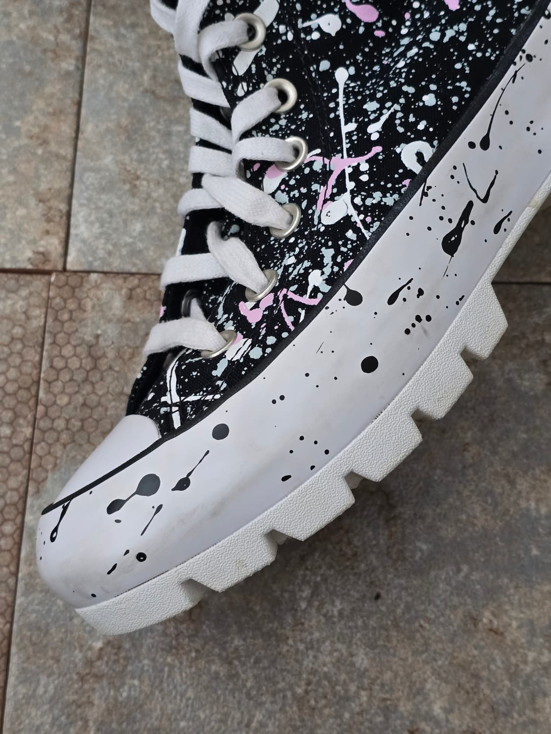 (240)컨버스 척테일러 올스타 러기드 페인팅 하이  상품이미지4