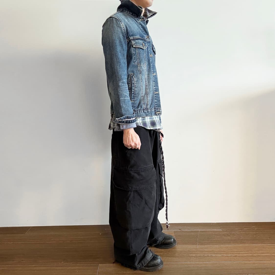 Number (N)ine Washed Denim G-Jacket 상품이미지5