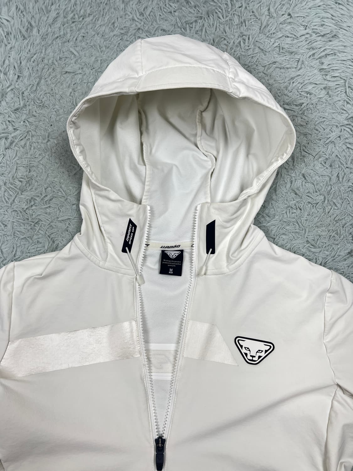 다이나핏 여성 트레이닝 후드 바람막이 화이트 M 상품이미지4