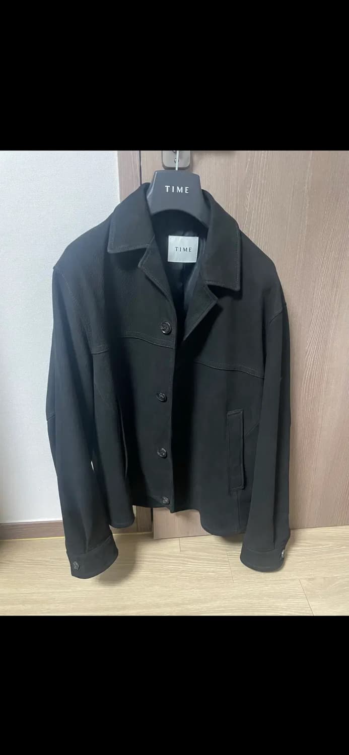 타임옴므 램스킨 오픈 칼라 자켓 (95사이즈) 팔아요. 상품이미지1