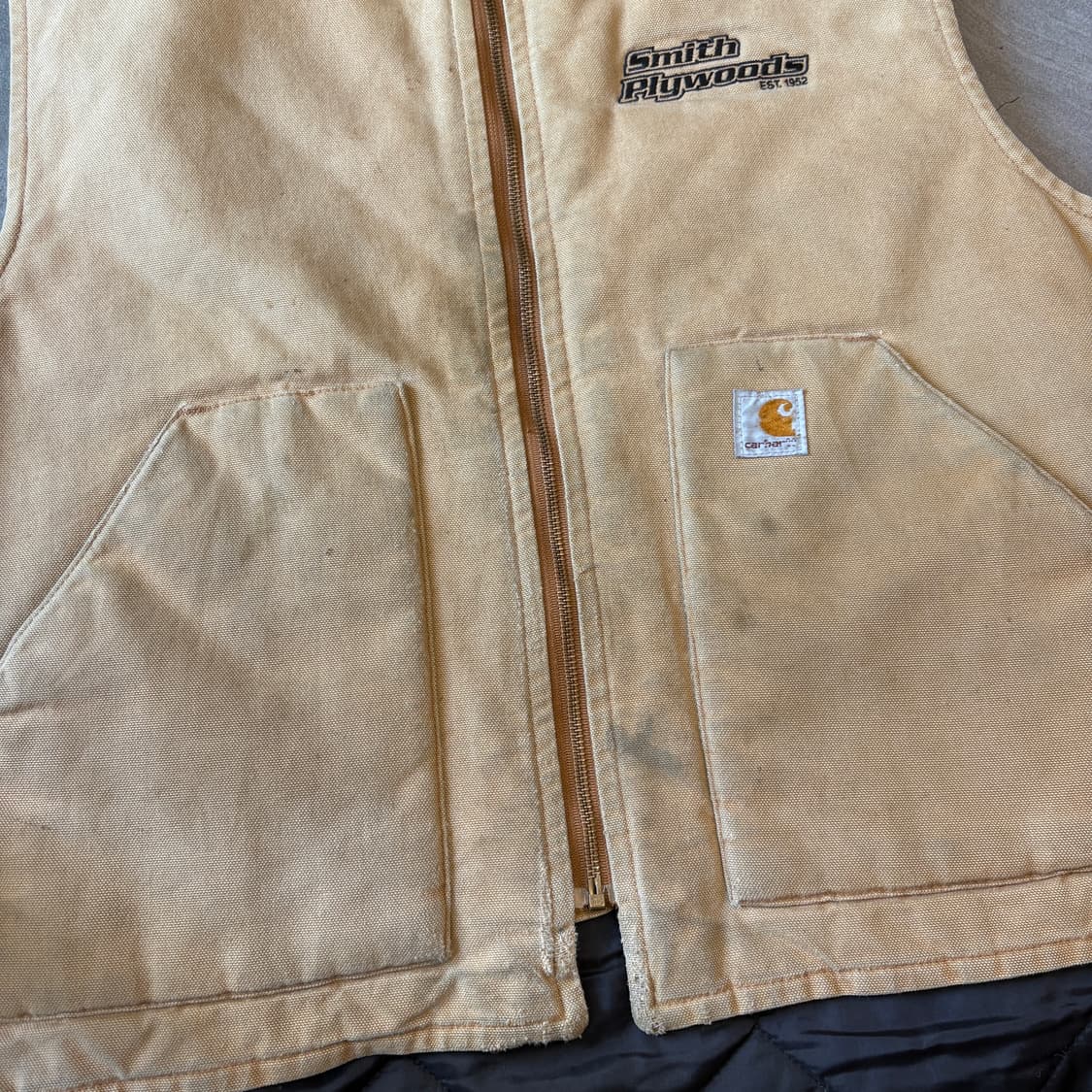 칼하트 정품 덕 캔버스 조끼 상품이미지5