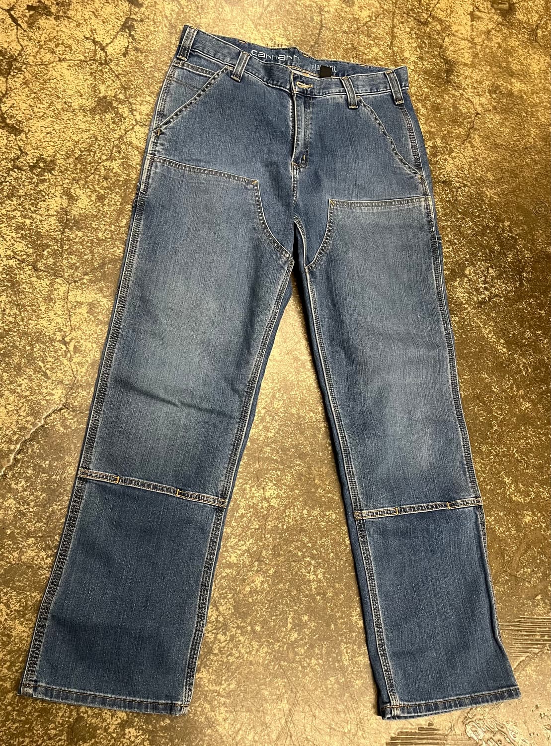 칼하트 더블니 데님 팬츠 상품이미지2