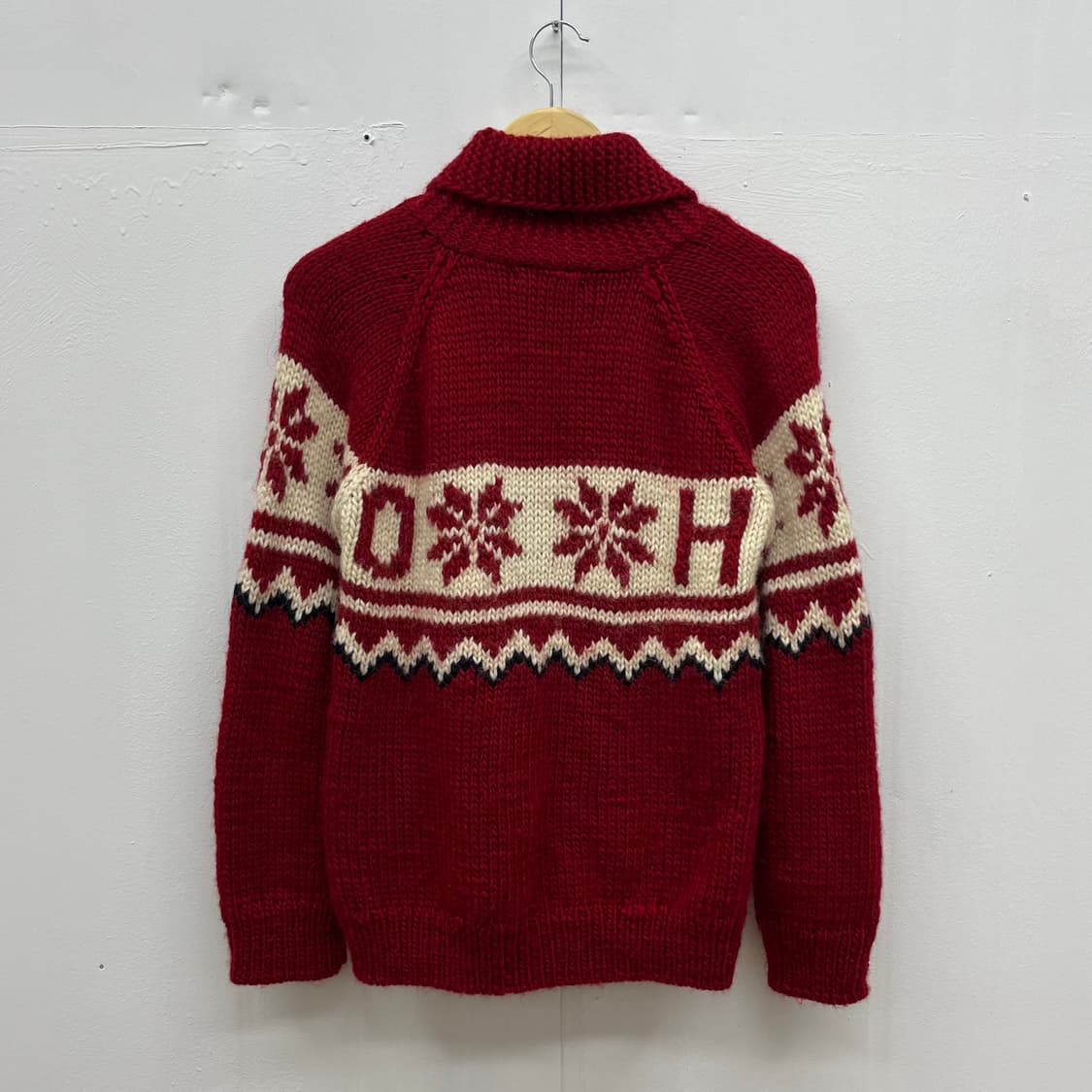 [M] VTG JPN 눈꽃 패턴 해비울 코위찬  상품이미지2