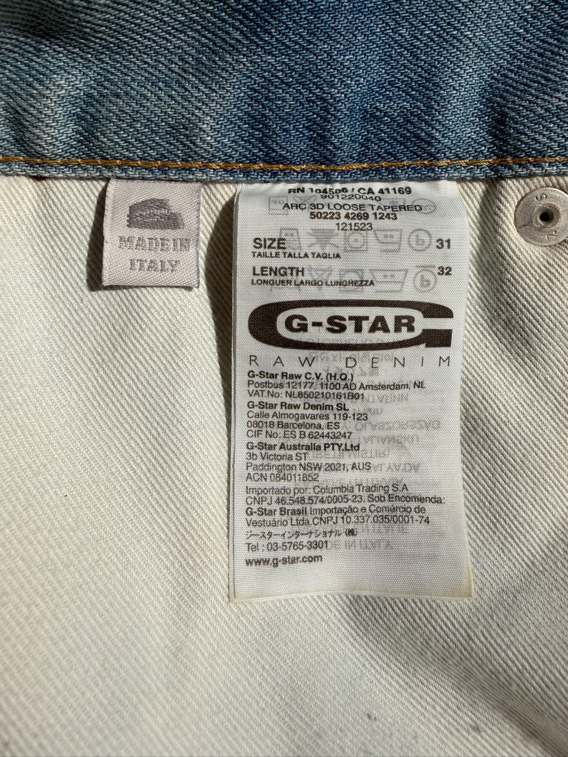 G-STAR RAW (31.5, Made In Italy) 상품이미지8