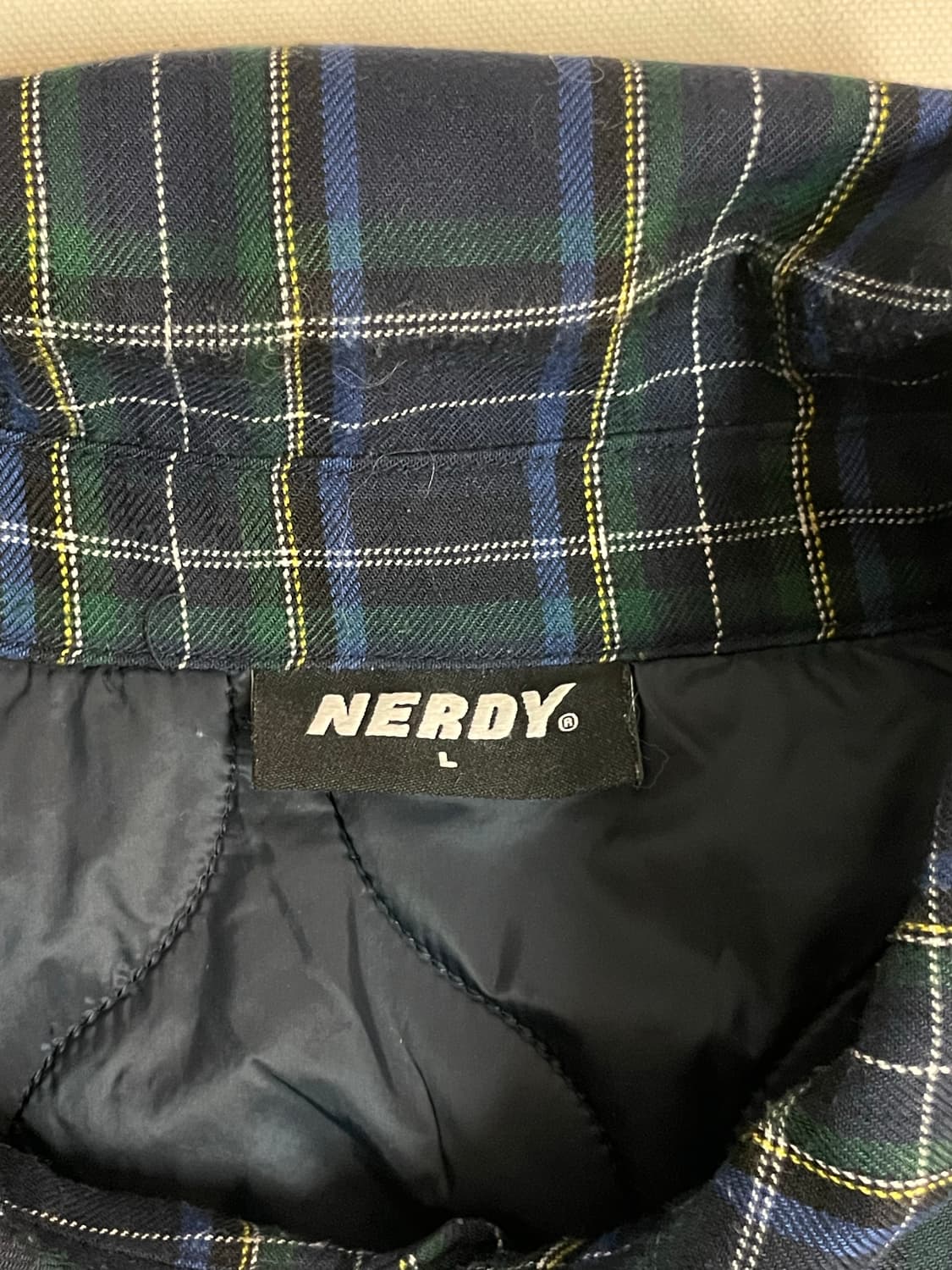 널디 패딩셔츠  상품이미지4