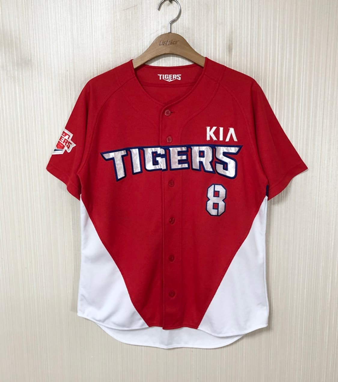 KBO 비젼코리아 기아타이거즈 원정유니폼/져지 95 #8 안치홍 상품이미지1