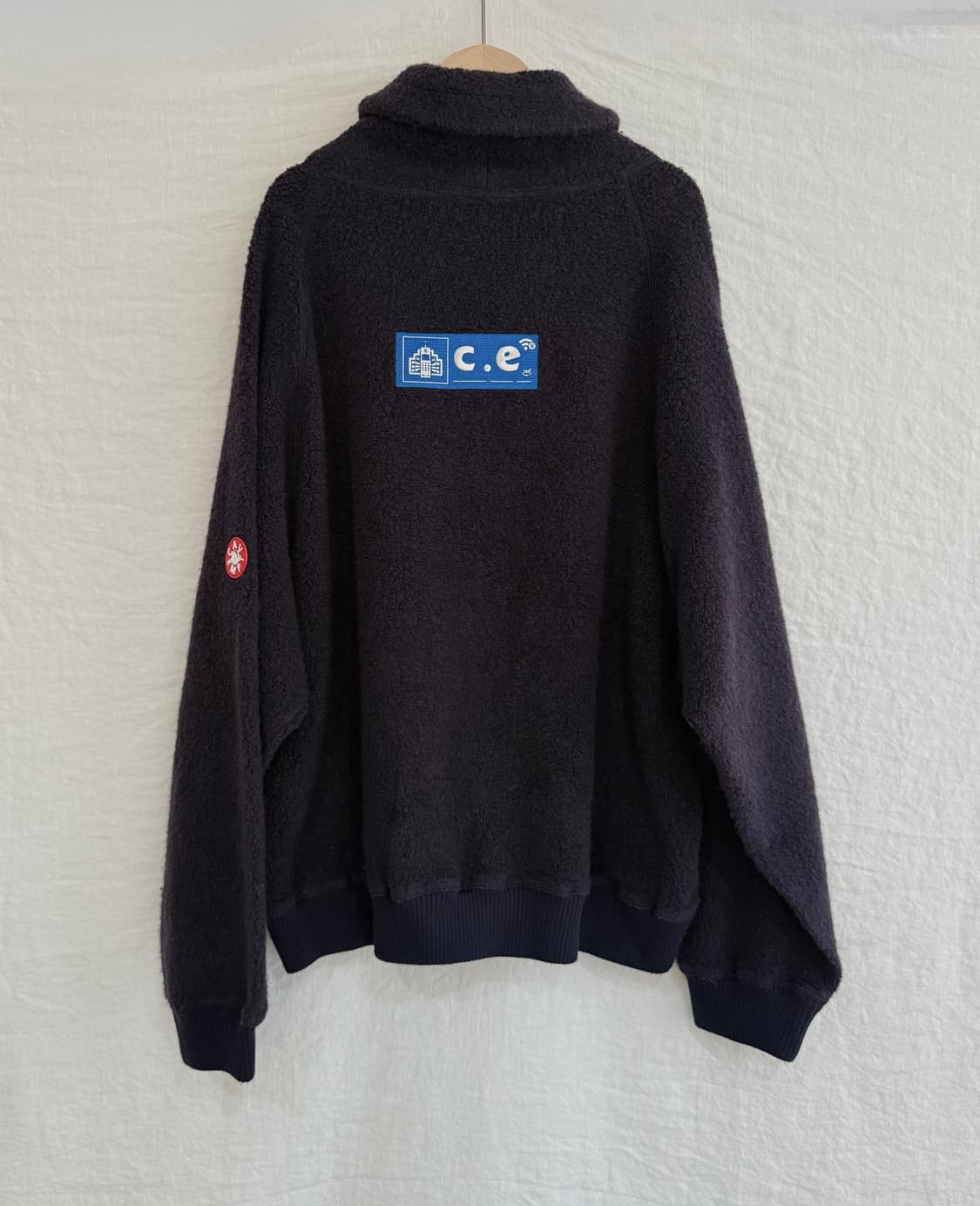 Cavempt - half fleece top (navy) 상품이미지2