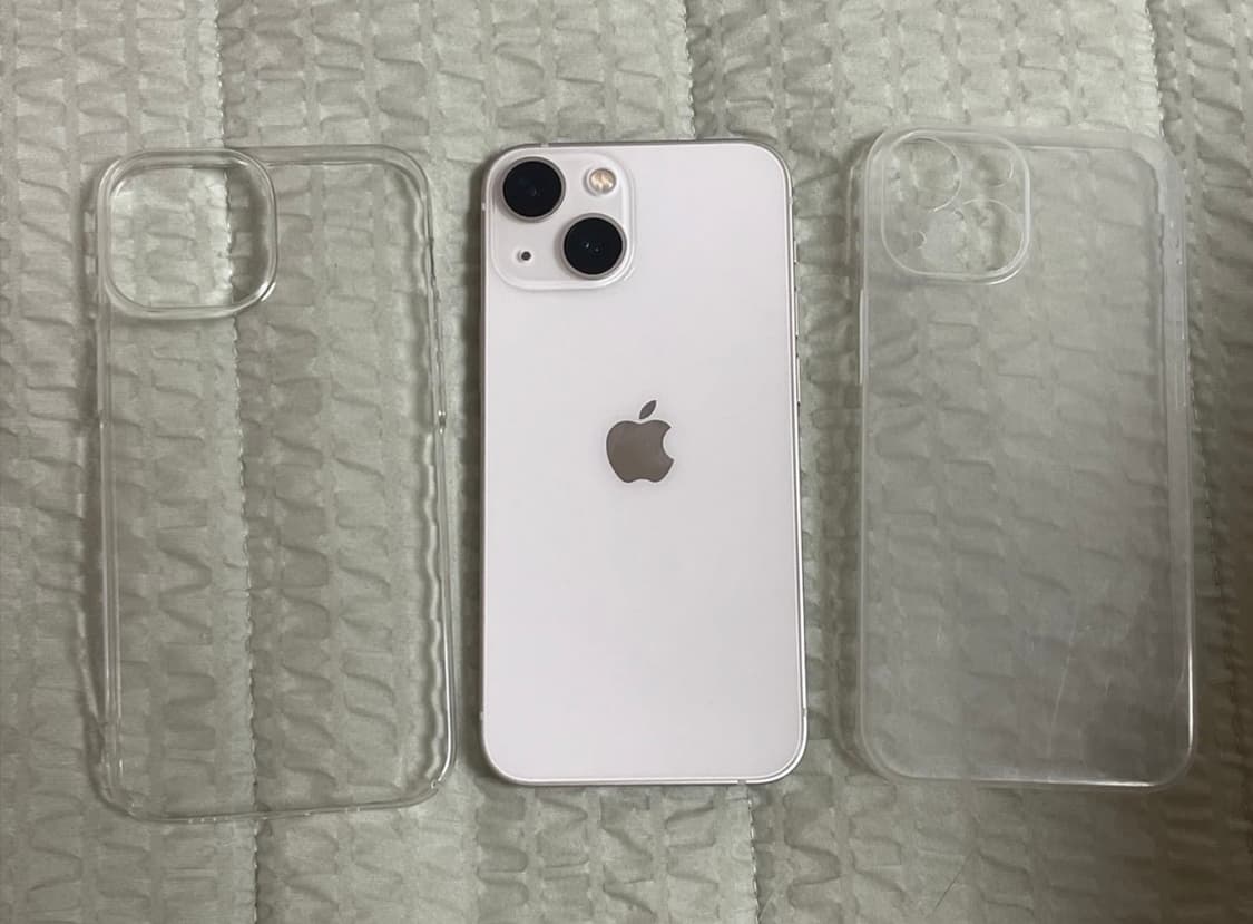 아이폰13미니 스타라이트 순정상태 배터리100 상품이미지1