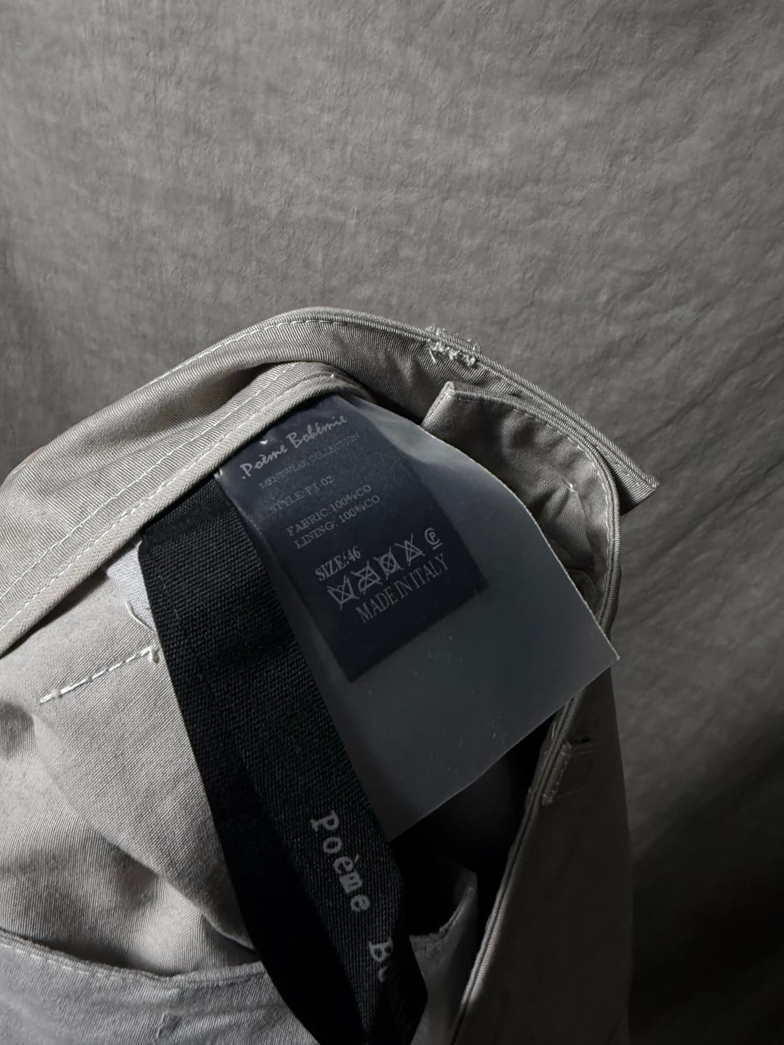 Poeme Bohemien Anatomical Cotton Trouser 상품이미지9