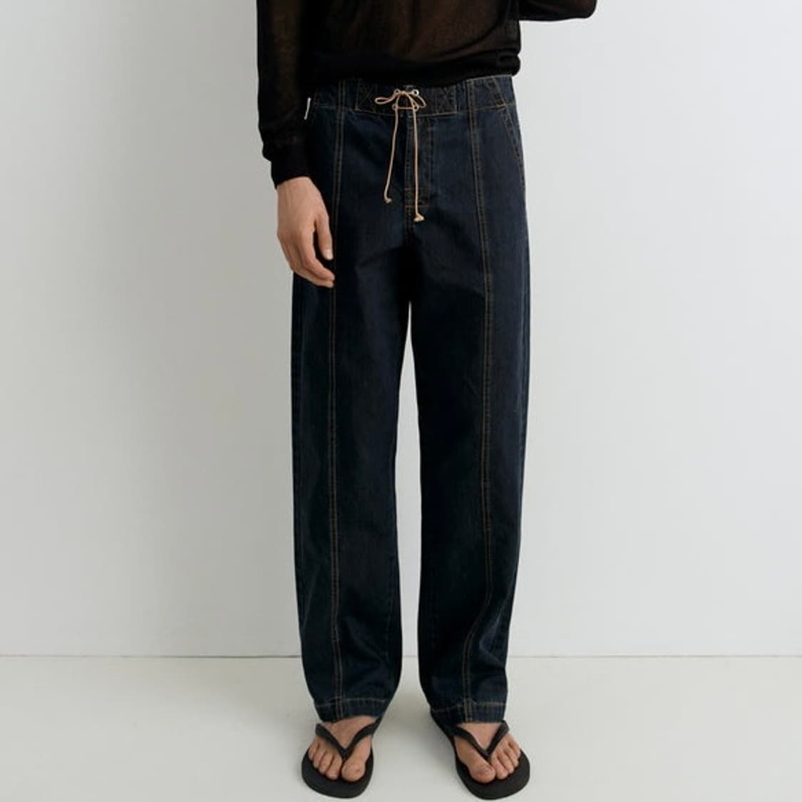 [38,40,42]기마구아스 Lewis 루이스 데님 팬츠 상품이미지1