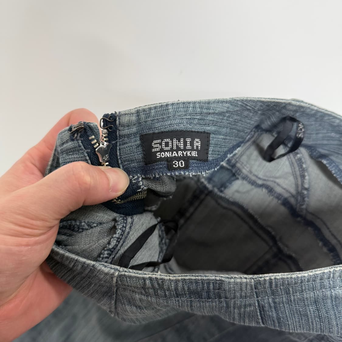 소니아 빈티지 데님 스커트 상품이미지4