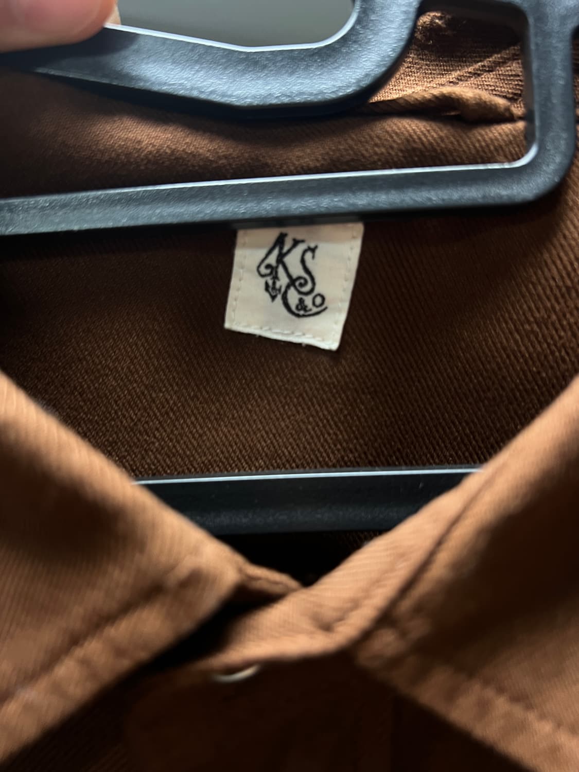 캡틴선샤인 울 개버딘 웨스턴 셔츠 40사이즈 105 상품이미지5