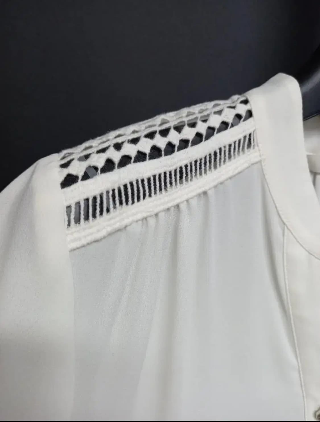 쉬즈미스 춘하 쉬폰 7부 롤업 블라우스 55 상품이미지8