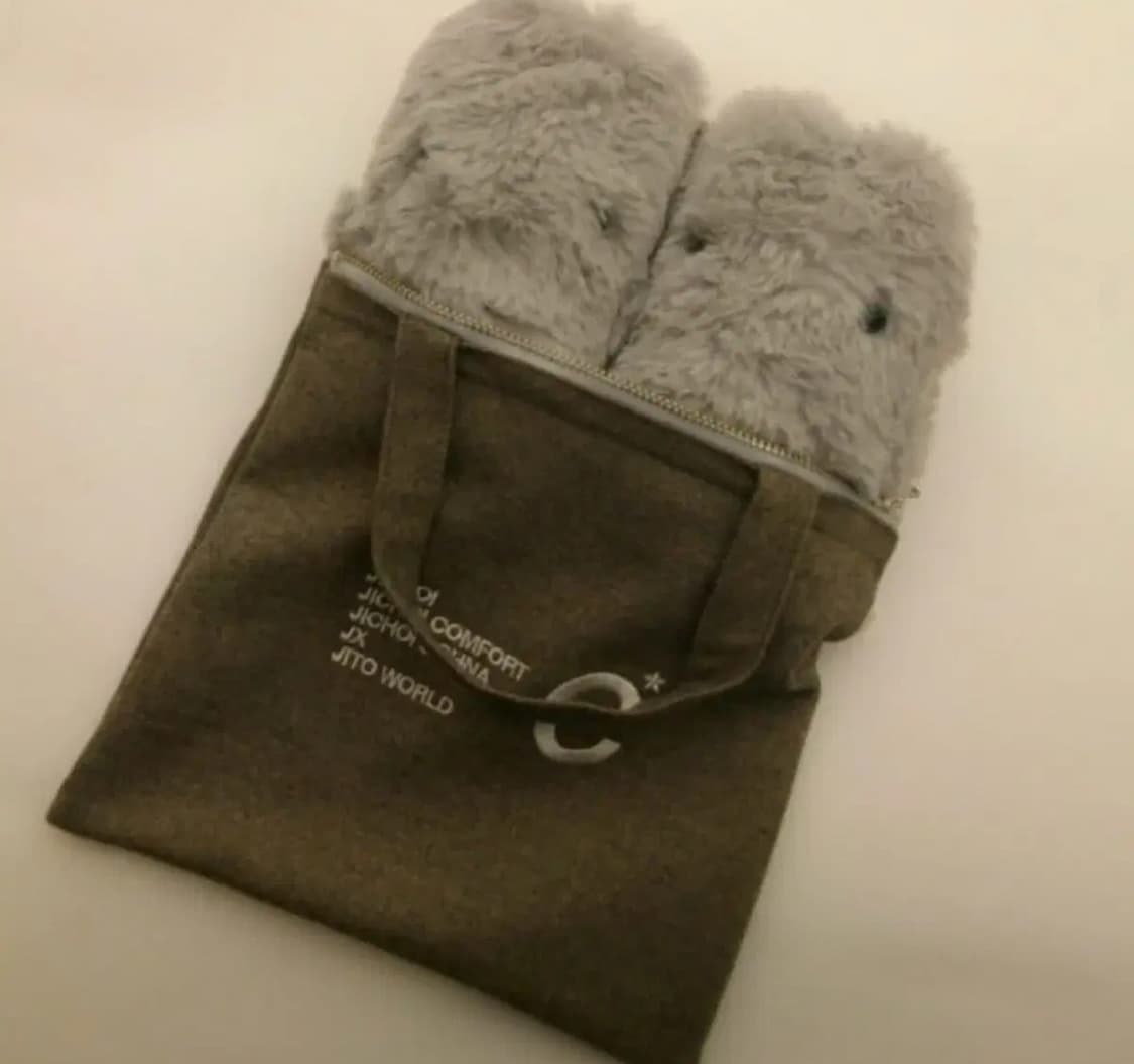 (새상품)지초이 지토 포카홀더 브라운 그레이 장모 상품이미지1