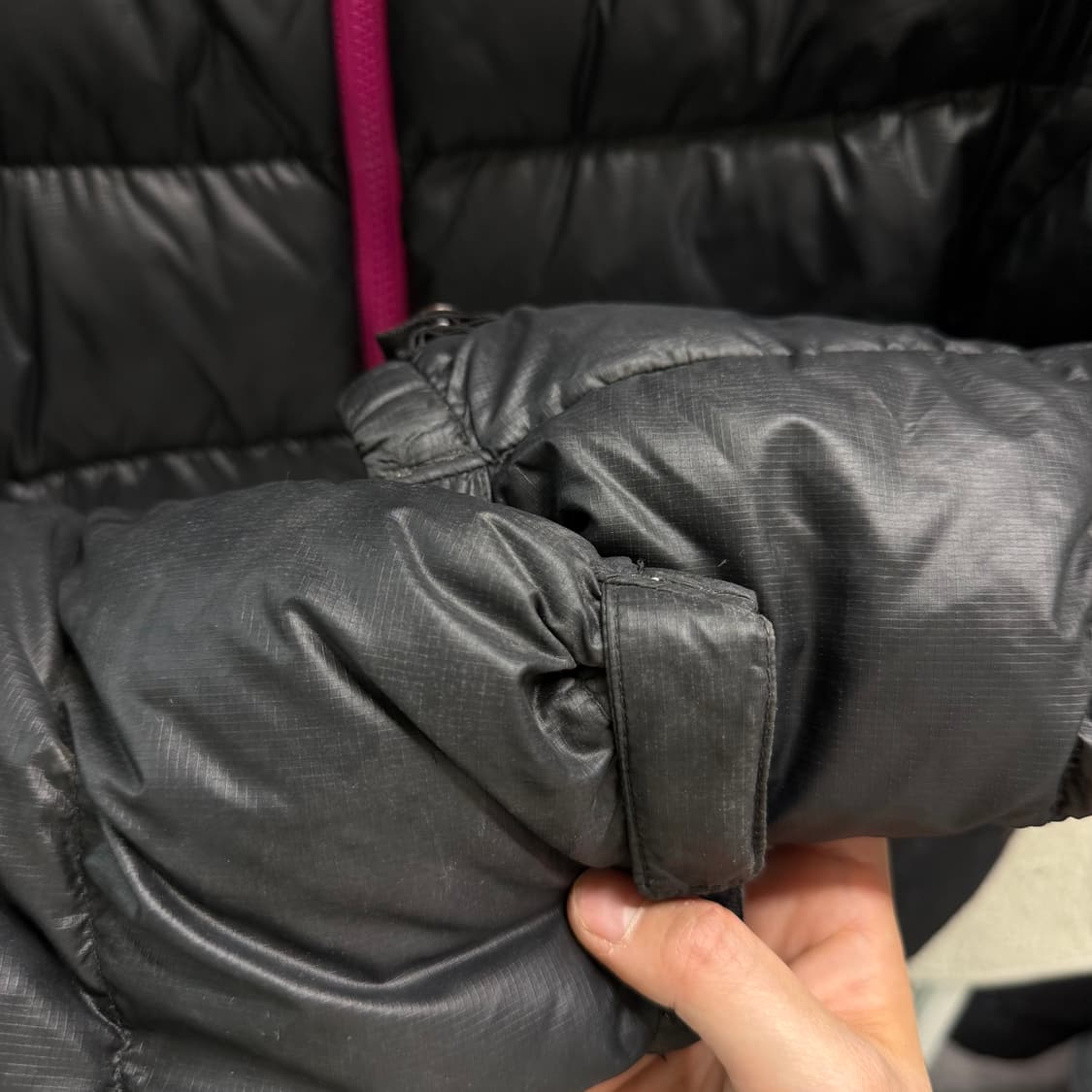 [XL] 노스페이스 우먼 600 블랙 구스다운 상품이미지8