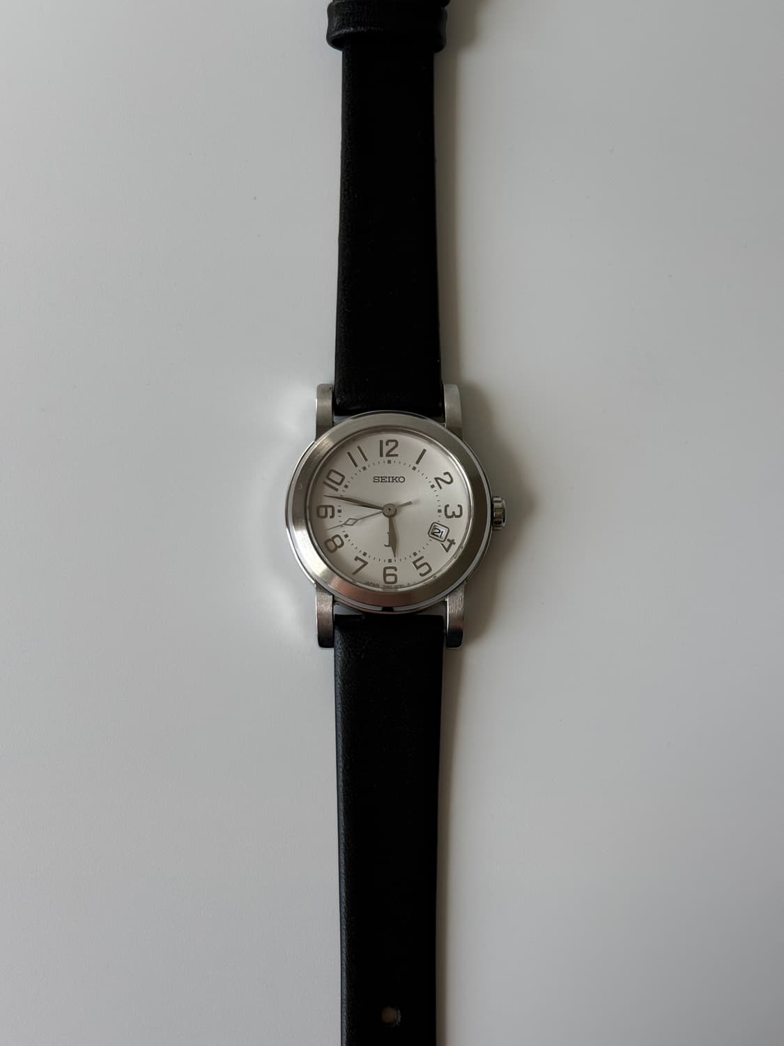 1990s Arabic Index Silver Ladies Quartz 상품이미지1