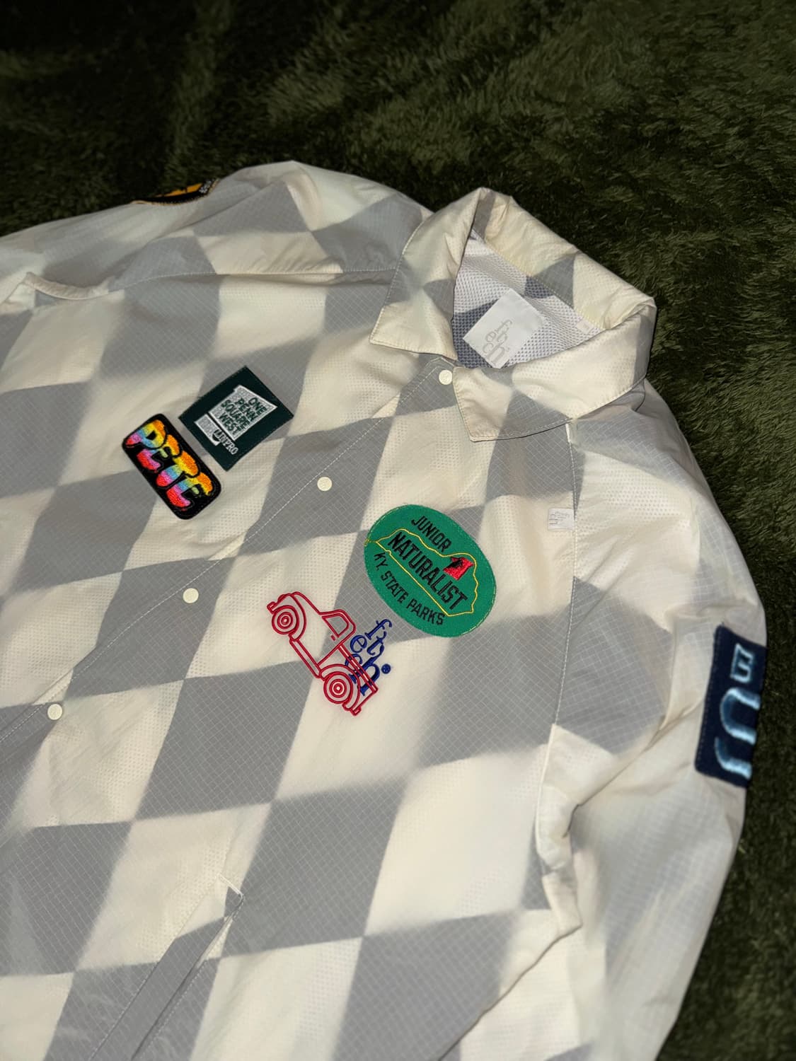 [M] FETCH 페치 선데이 패치워크 립스탑 코치 자켓 상품이미지2