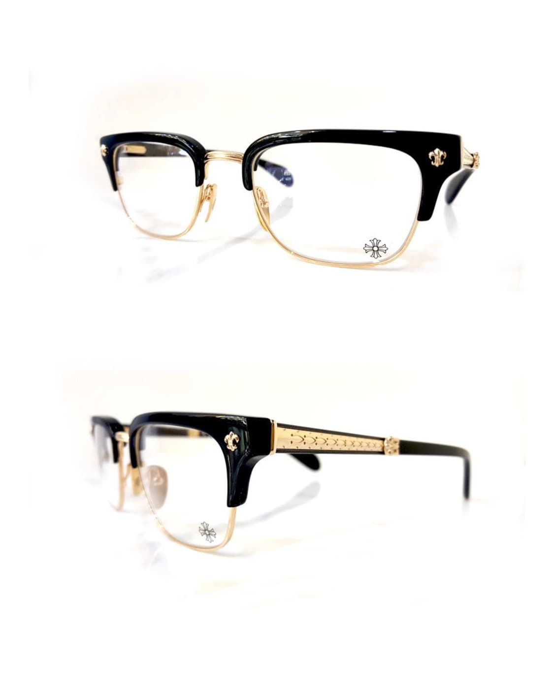 크롬하츠 척 하금테 안경 상품이미지1