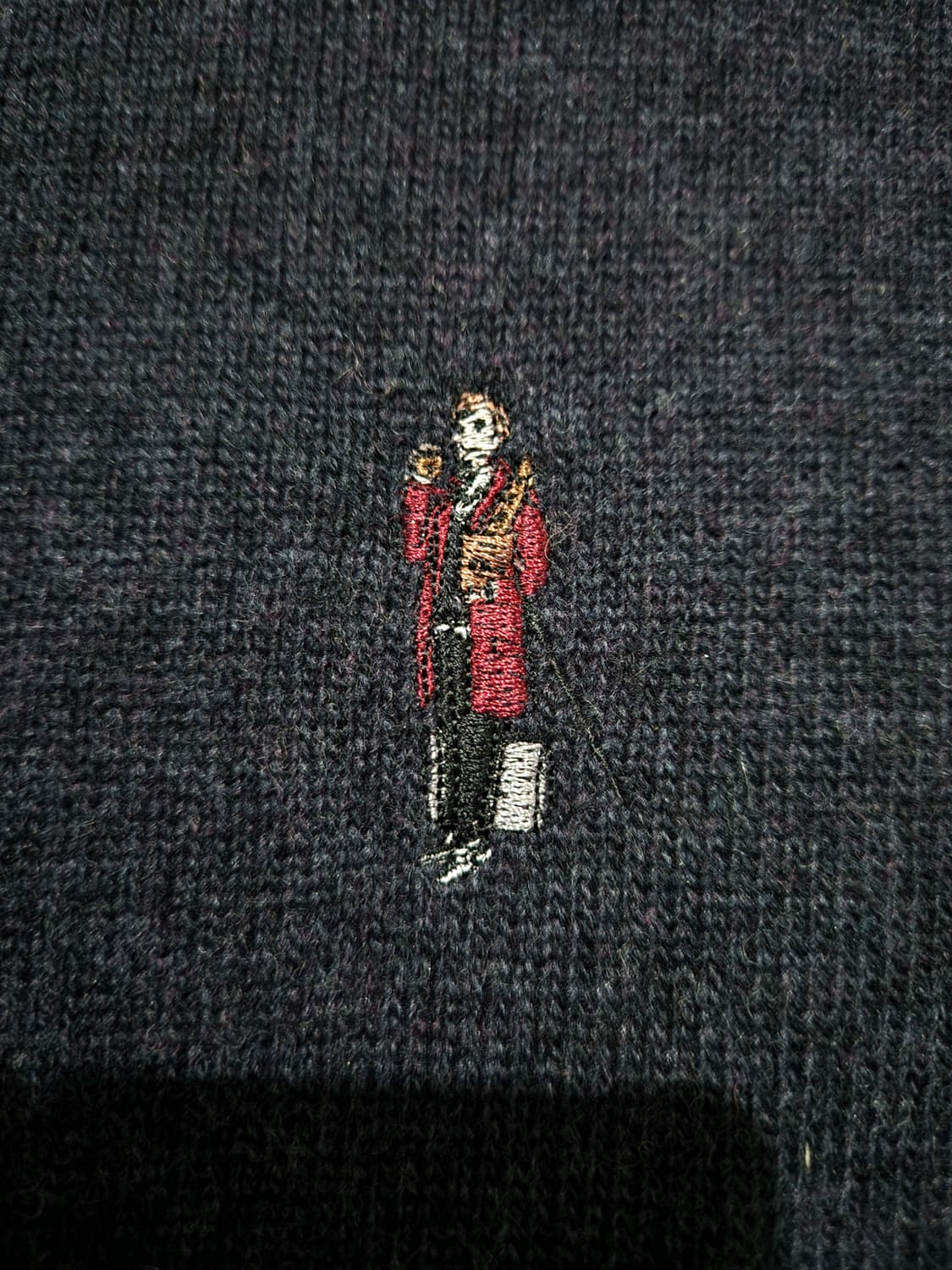 Olzen 자수 모 니트 100 상품이미지4