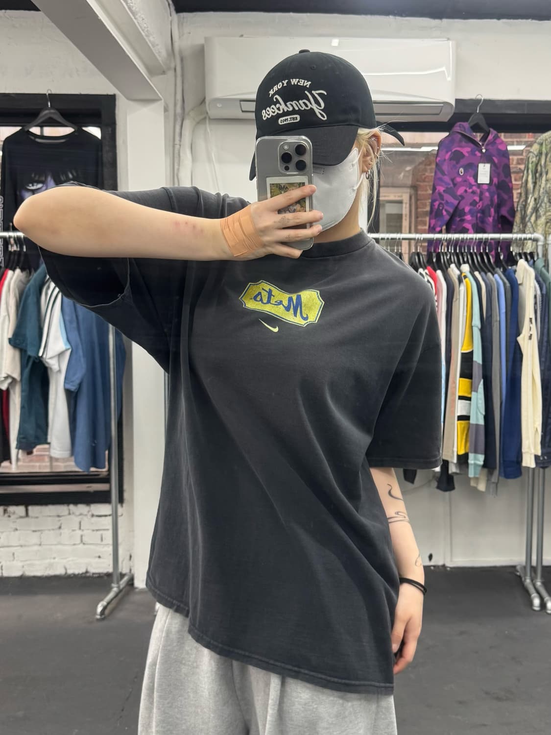 VTG 나이키 뉴욕 매츠 티셔츠 상품이미지2