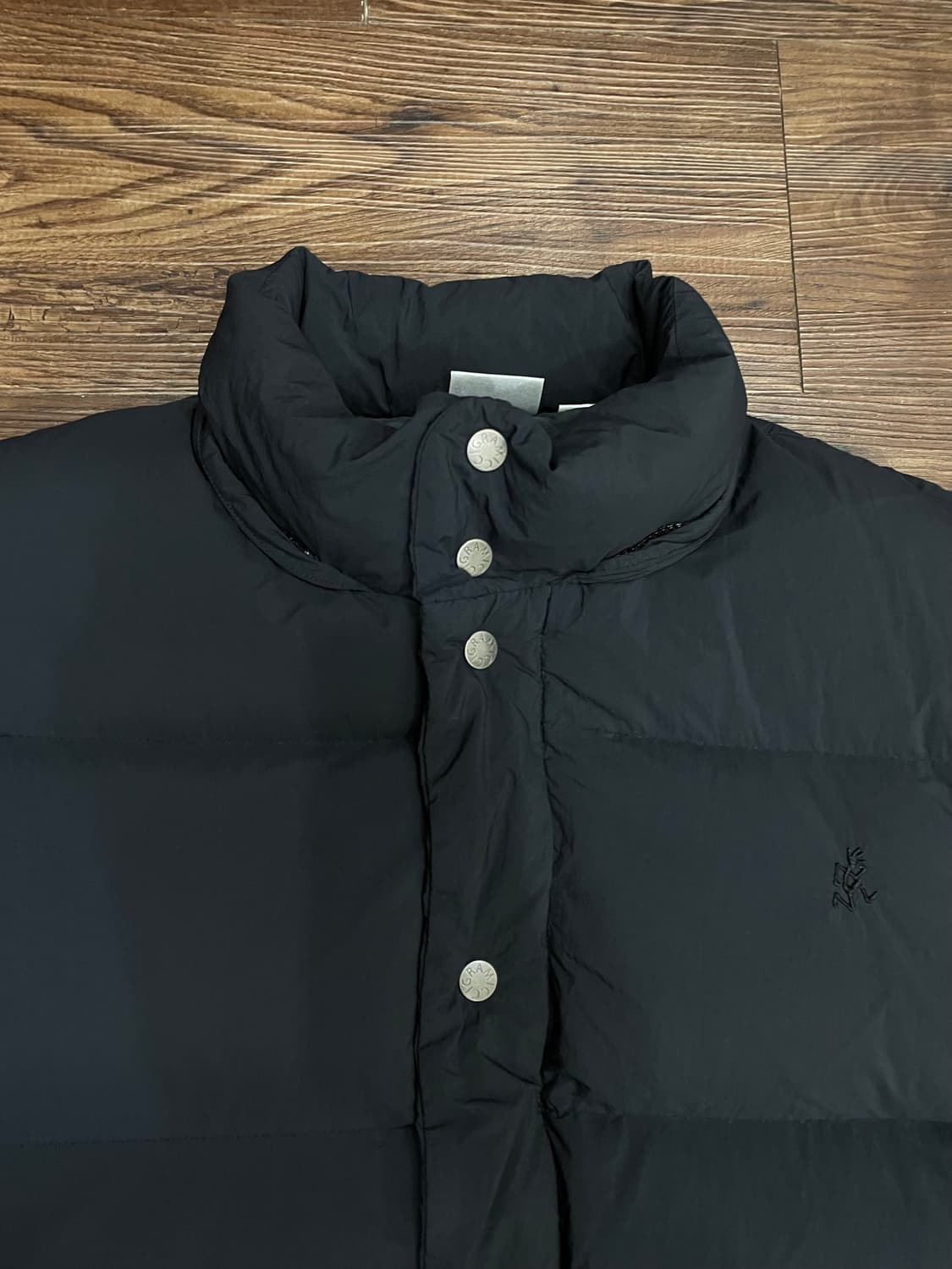 그라미치 다운 푸퍼 패딩 점퍼 블랙 상품이미지2