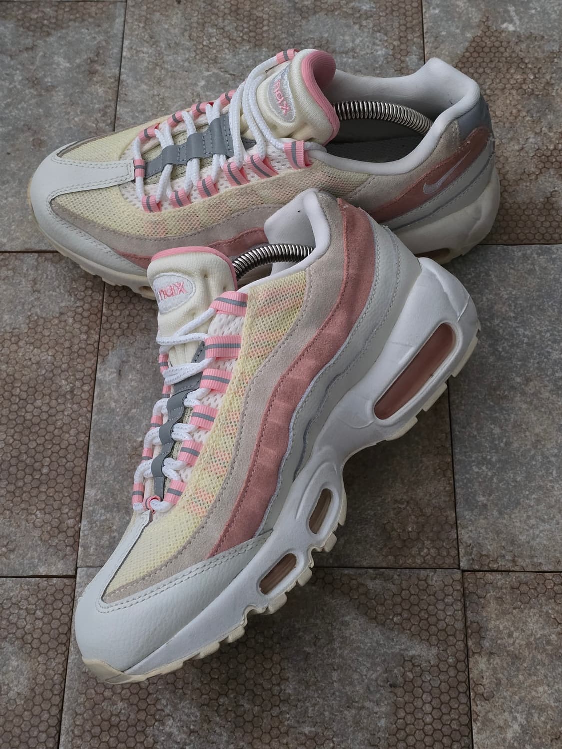 (250)나이키 에어맥스 95 블리치드 코랄  상품이미지7