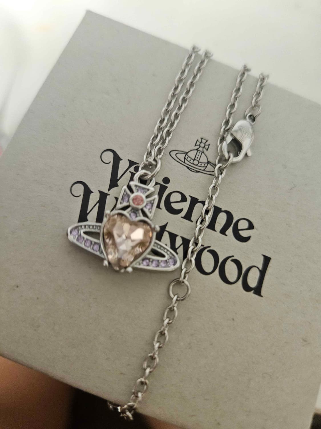 Vivienne Westwood heart necklace 상품이미지1