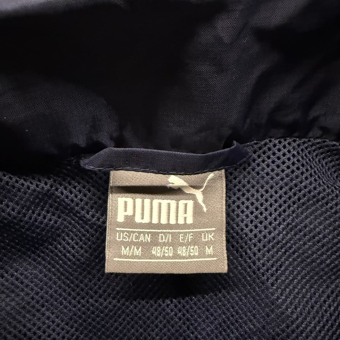 [정품/M] 푸마 아스날 FC 네이비 바람막이 b19 상품이미지5