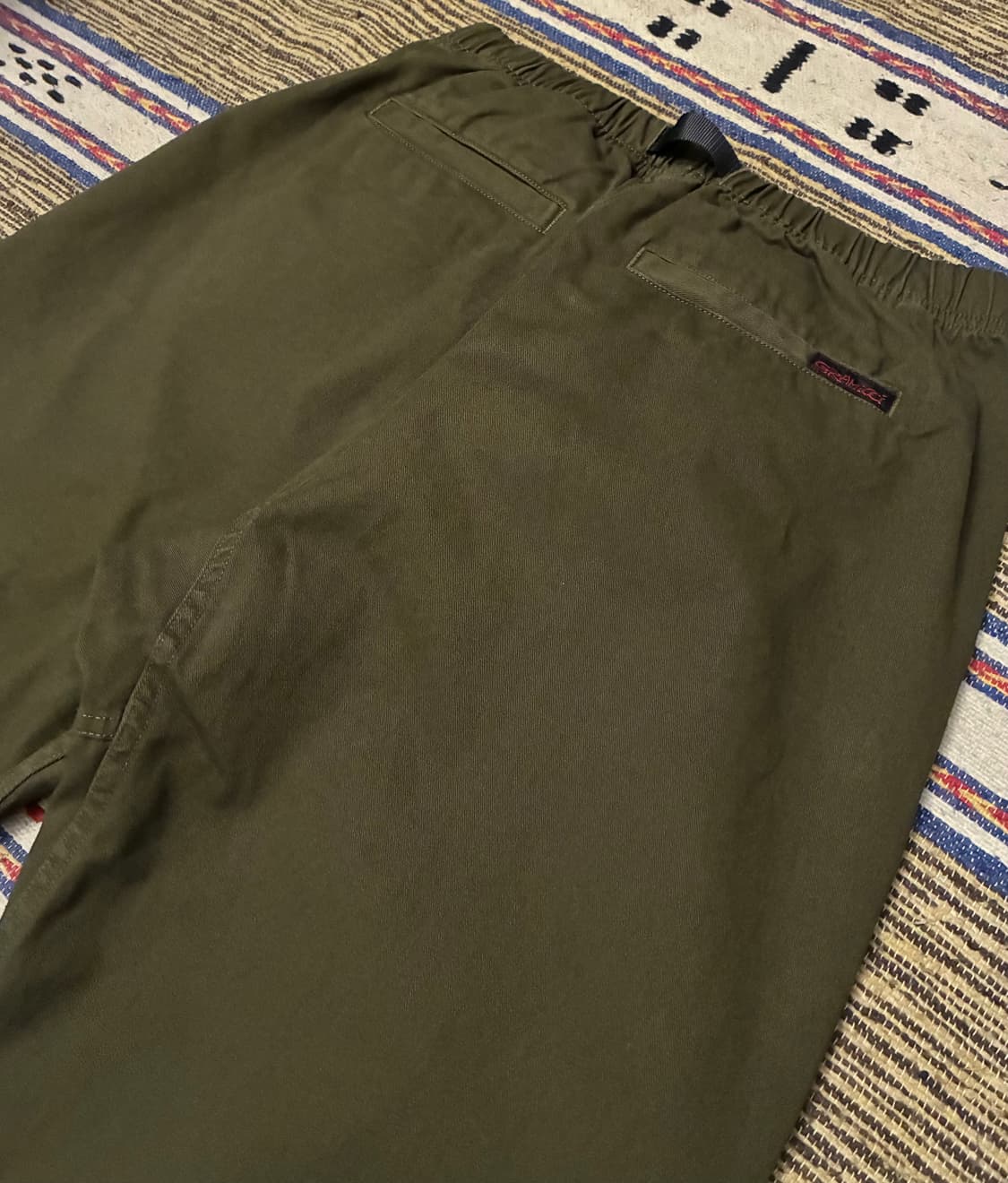 (M)그라미치 퍼티그 루즈 테이퍼드 팬츠 올리브 카키 상품이미지6