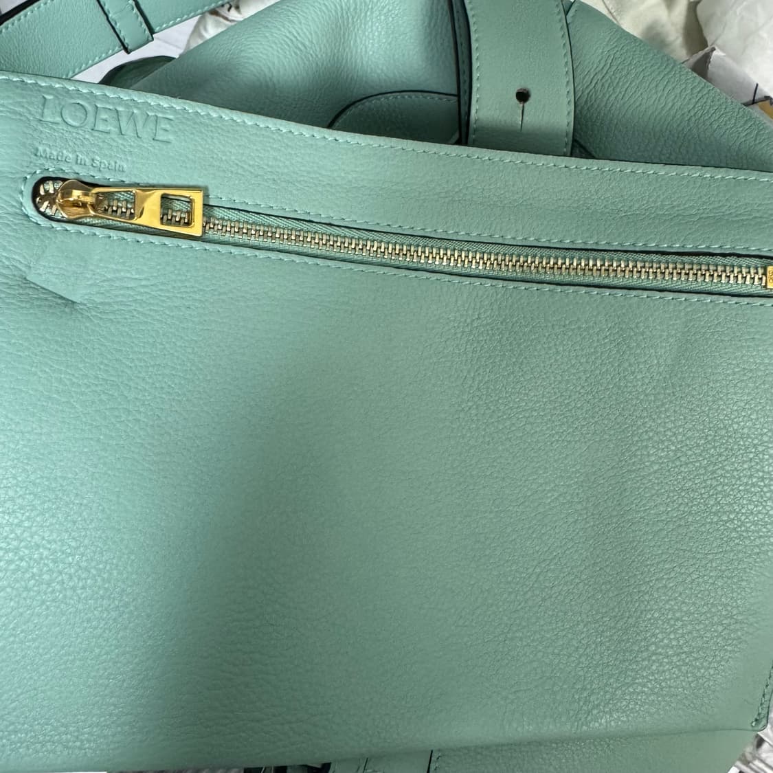 로에베 해먹백 라지 사이즈 민트(씨그린워터) 상품이미지3