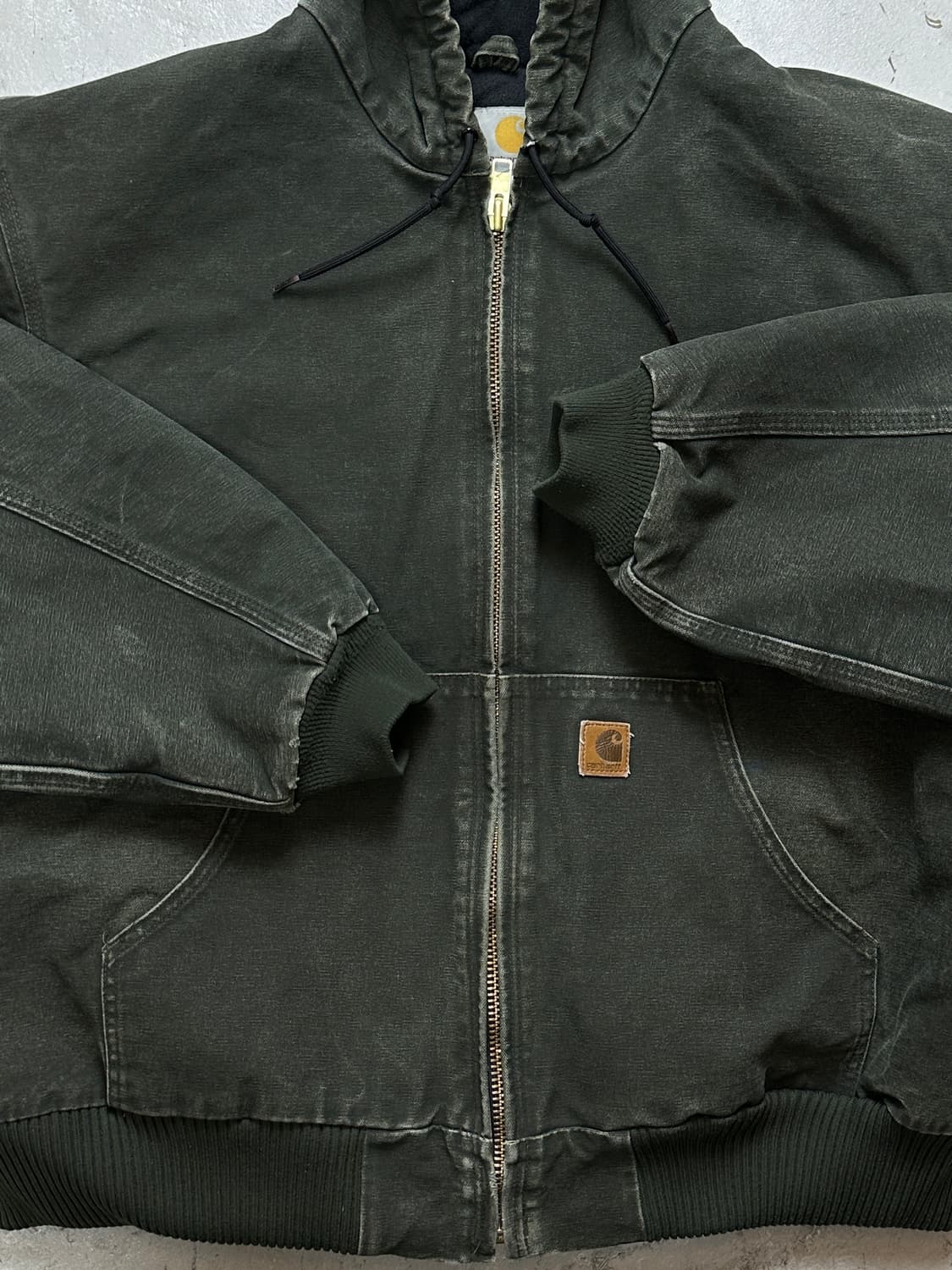 00's OG 칼하트 J130 액티브 자켓 칼하트 MOS 모스그린 상품이미지8