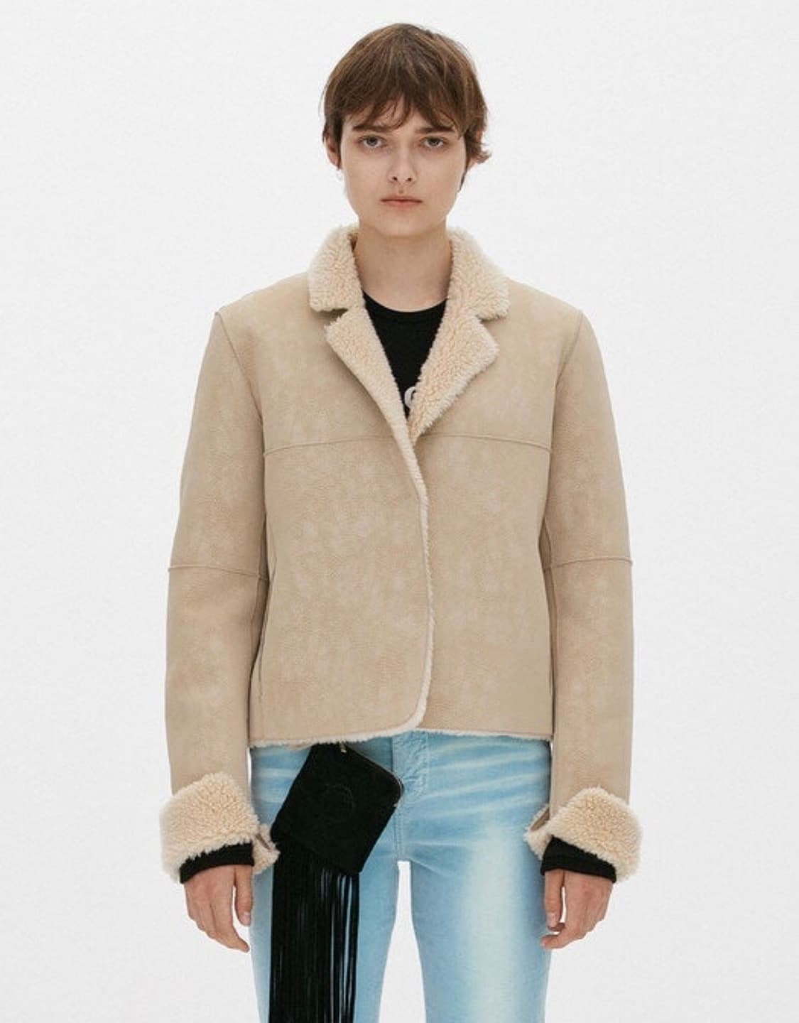 더오픈프로덕트 리버서블 무스탕 상품이미지3