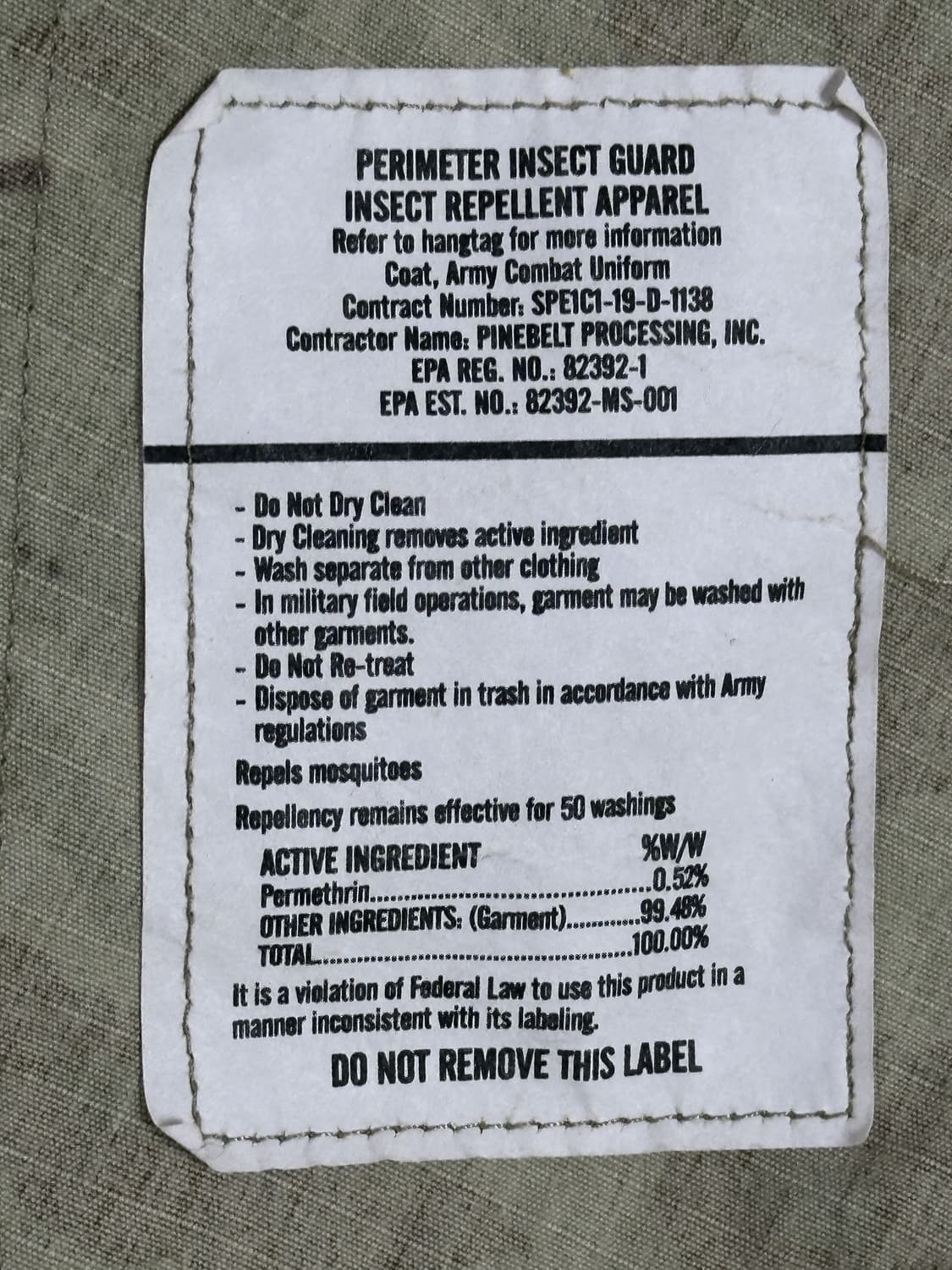 미군 OCP 전투복 상의 (S/L) (M) 상품이미지9