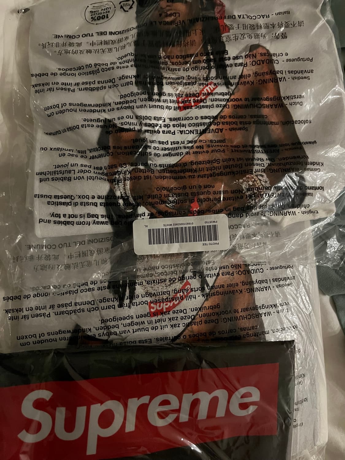 Playboicarti supreme photo tee 상품이미지2